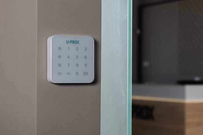 Бездротова сенсорна клавіатура U-Prox Keypad G1 White, 1 група, бездротовий, білий