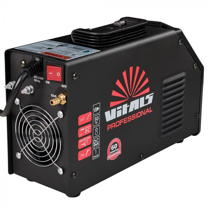 Зварювальний апарат інверторний Vitals Professional MTC 4000 Air 16-160А 7.2кВт 230В IP21 10.5кг