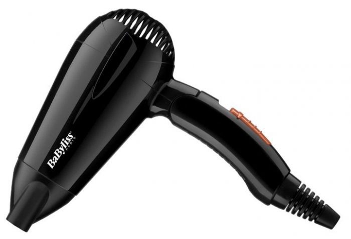 Фен Babyliss дорожній Travel Dry, 2000Вт, 2 режими, складне руків'я, чорний
