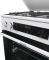Плита Gorenje комбінована, 71л, 60x60см, дисплей, чавун,з кришкою, програматор IconLed, білий