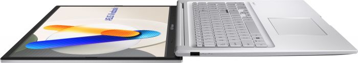 Ноутбук ASUS Vivobook 17 X1704VA-AU663 17.3" FHD IPS, Intel U300, 16GB, F512GB, UMA, noOS, Сріблястий