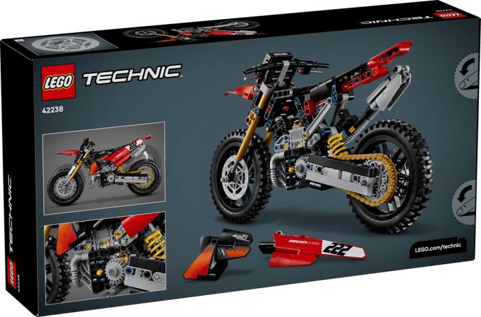 Конструктор LEGO Technic Мотоцикл Ducati Desmo450 MX Factory