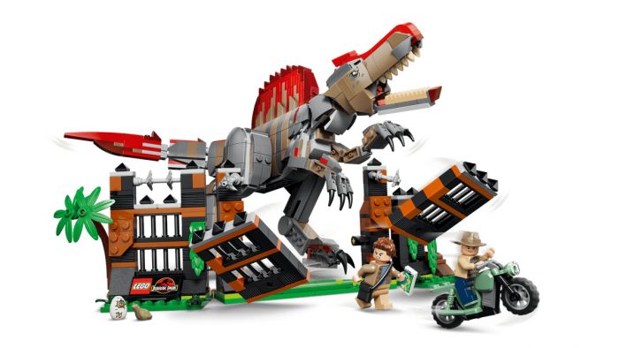 Конструктор LEGO Jurassic World  Втеча спинозавра