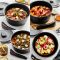 Набір посуду Tefal Ingenio Inspiration, 6 предметів, алюміній, скло, бакеліт, чорний