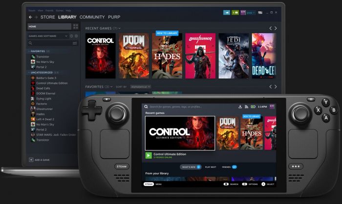 Ігрова консоль Valve STEAM DECK 256GB Certified Refurbished