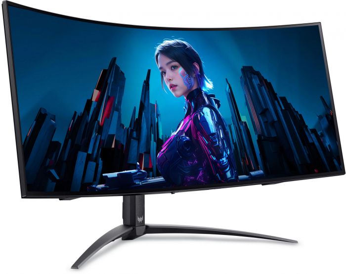 Монітор Acer 34" X34Xbmiiphuzx 2xHDMI, DP, USB-C, MM, OLED, 2560x1440, 240Hz, 1ms, CURVED