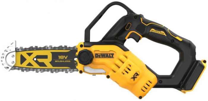 Пила ланцюгова акумуляторна DeWalt 18В XR Li-lon акб 1х5А·год 15см 8.6м/с шина 20см ЗП 2.1кг