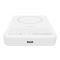 Акумулятор портативний літій-іонний Power Bank Belkin 10000мА·год, 30Вт PD/Qi2 15Вт, Magnetic Kickstand, білий