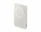 Акумулятор портативний літій-іонний Samsung Magnet Wireless Battery Pack 5000мА•год, 20Вт PD/Qi2 15Вт, сірий світлий