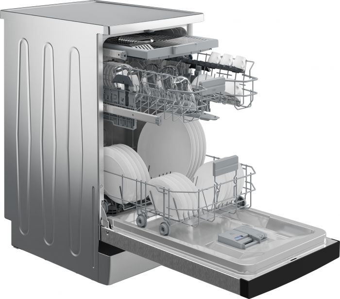 Посудомийна машина Beko, 11компл., D, 45см, 3й кошик,  нерж