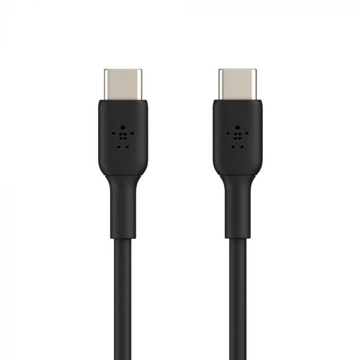 Кабель Belkin USB-C > USB-C заряджання/синхронізації 60Вт PD, 2м, PVC, чорний