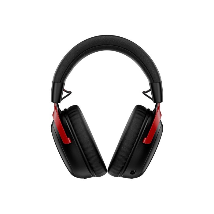 Гарнітура ігрова HyperX Cloud III S, WL/USB-A/USB-C, чорно-червоний