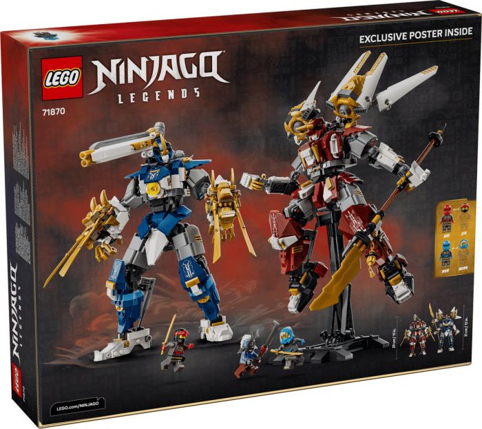 Конструктор LEGO Ninjago  Близнюки роботи-Титани
