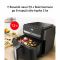 Мультипіч Tefal Easy Fry Mega Compact, 1700Вт, чаша-7.5л, сенсорне керув., 8 програм, пластик, чорний