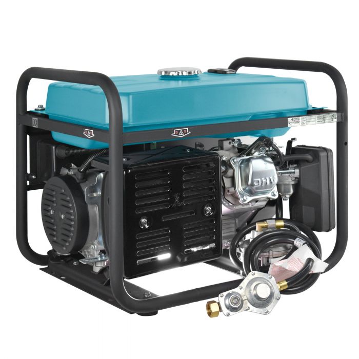Генератор газобензиновий Konner&Sohnen KS 7000E G LPG, 230В, 5.5кВт, електростартер, 77.2кг