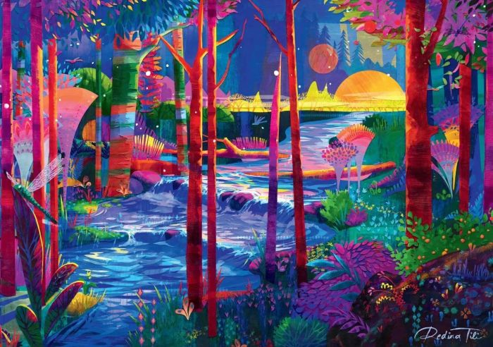 Пазл GoodLoot Imagination: Redina Tili Sleeping Giants 1000 ел.