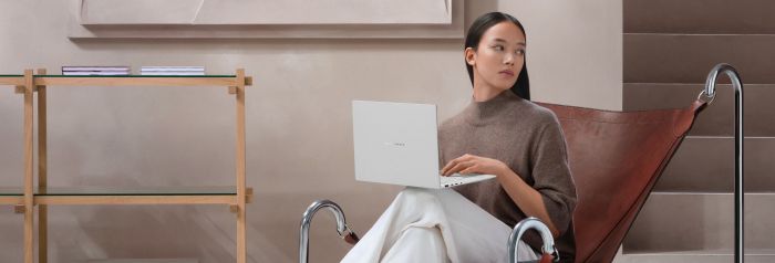 Ноутбук ASUS Zenbook S14 UX5406SA-QJ471W 14" WUXGA OLED, Intel Ultra 7 258V, 32GB, F1TB, UMA, Win11, Білий