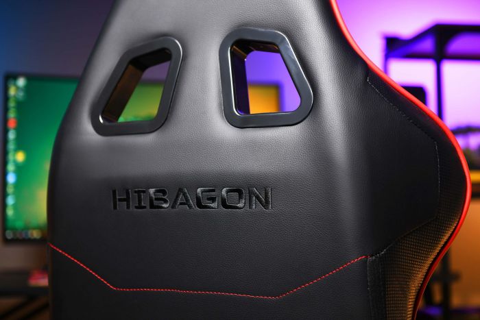 Крісло 2E GAMING HIBAGON II, ПУ шкіра, 3D-Armrests, чорно-червоний