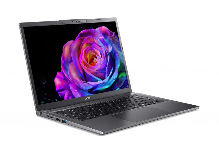 Ноутбук Acer Aspire 14 A14-52MT 14" WUXGA IPS Touch, Intel U7-258V, 32GB, F1TB, UMA, Win11, сірий