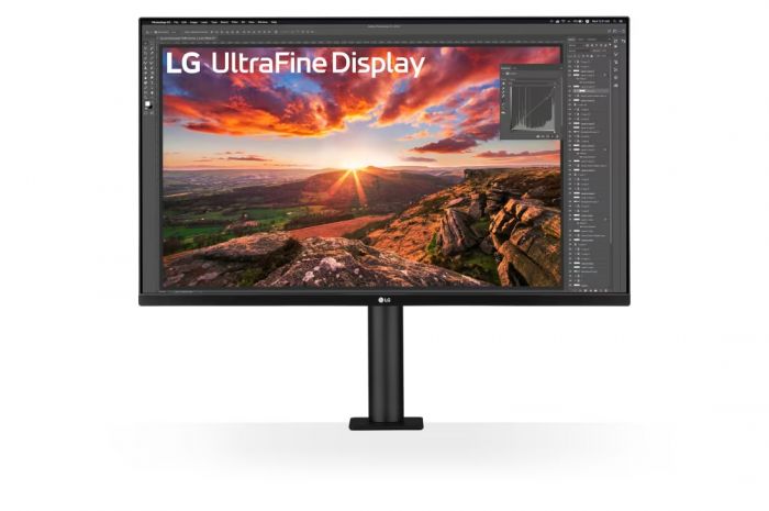 Монітор LG 31.5" 32UN880K-B 2xHDMI, DP, USB-С, MM, IPS, 3840x2160, DCI-P3 95%, Pivot, HDR10