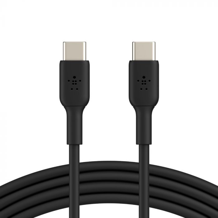 Кабель Belkin USB-C > USB-C заряджання/синхронізації 60Вт PD, 2м, PVC, чорний