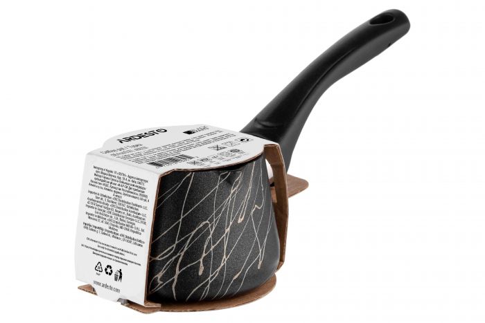 Турка ARDESTO Black Mars, 0.18л, алюміній, бакеліт, чорний