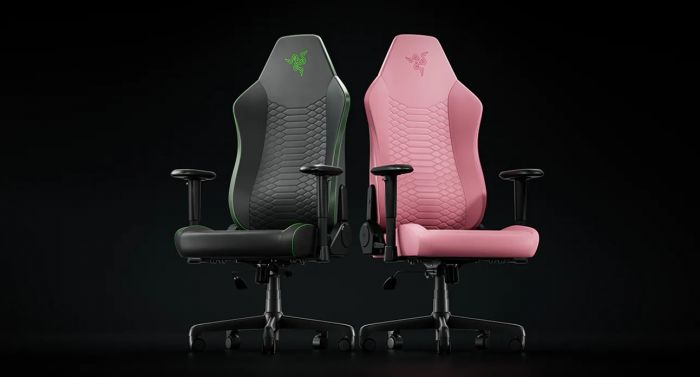Крісло Razer Iskur V2 X NewGen, EPU шкіра with CoolTouch™, 2D-Armrests, quartz