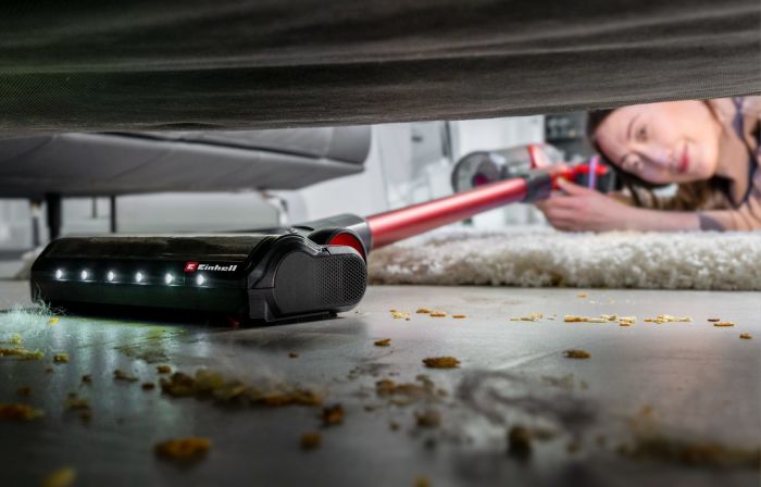Пилосос акумуляторний Einhell TE-SV 18/270 Li BL - Solo 18В 270мбар контейнер 0.85л LED 1.35кг без АКБ та ЗП