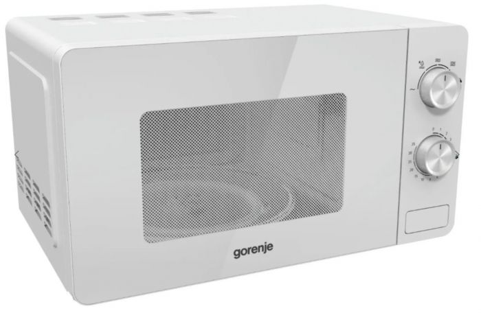Мікрохвильова піч Gorenje, 20л, мех. управл., 800Вт, білий