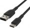 Кабель Belkin USB-A > USB-C заряджання/синхронізації 15Вт, 2м, плетений, чорний