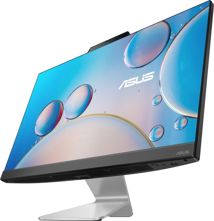 Комп'ютер персональний моноблок ASUS A3402WVAK-BA0040 23.8" FHD AG, Intel 3-100U, 16GB, F512GB, UMA, WiFi, кл+м, 3р, без ОС, чорний