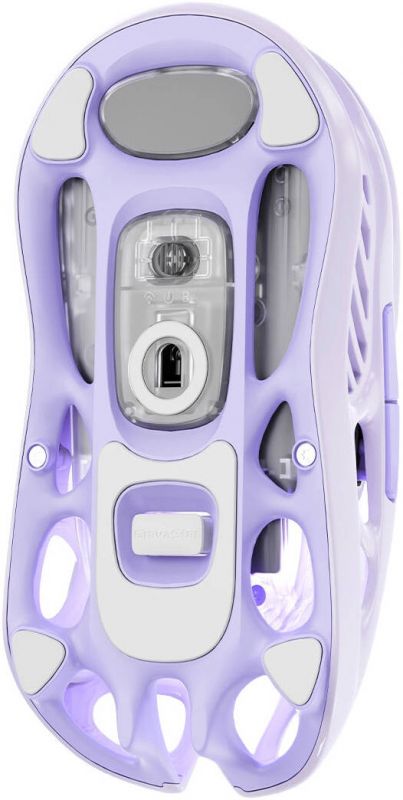 Миша GravaStar Mercury M1 Pro, magnesium alloy body, BT/WL/USB-A, RGB, Lavender Purple