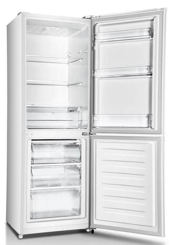 Холодильник з нижн. мороз. камерою Gorenje, 161х55х56см, 2 двері, 160(79)л, А++, механіч.  упр. , Зона св-ті, білий