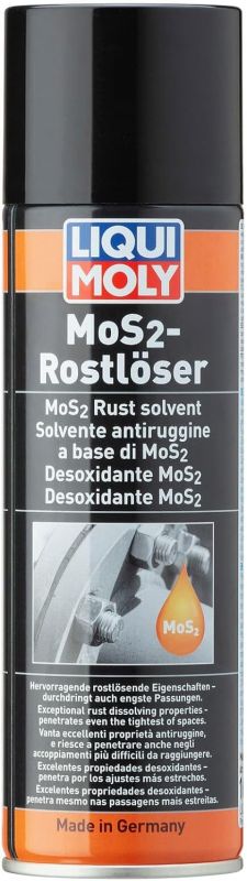 Перетворювач іржі з молібденом Liqui Moly Rostloser MoS2 (1614/1986) спрей 300мл