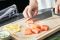 Кухонний ніж кухарський Tefal Eversharp, 16.5см, з чохол-точило нержавіюча сталь, пластик, чорний