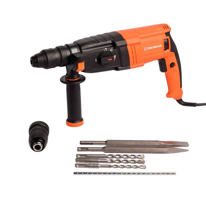Перфоратор Tekhmann TRH-1120 DFR SDS-Plus 1120Вт 3Дж 3.5кг