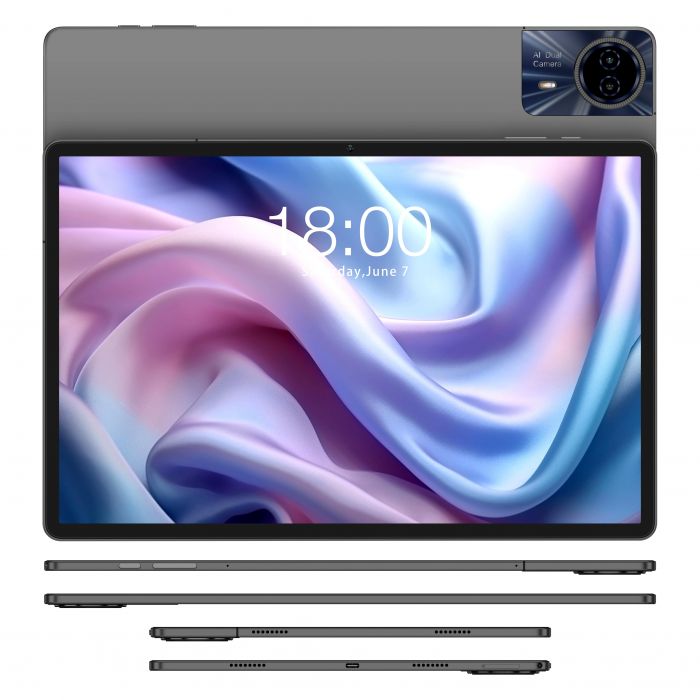 Планшет Teclast T65 Max 13" 8ГБ, 256ГБ, LTE, 10000мА•год, Android, сірий