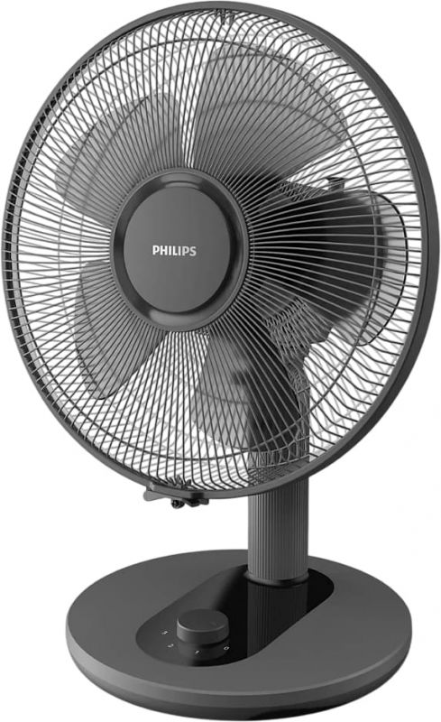 Вентилятор Philips настільний Series 1000, 35см, 35Вт, чорний