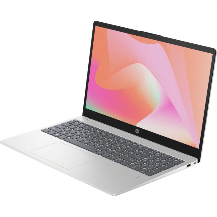 Ноутбук HP 15-fd2004ua 15.6" FHD IPS AG, Intel U5-225U, 32GB, F1024GB, UMA, DOS, сріблястий