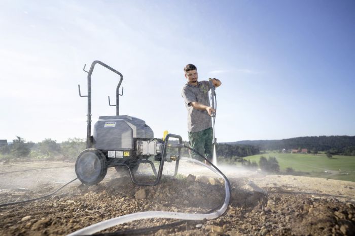 Мінімийка високого тиску Karcher HD 6/15-4 M Classic 3400Вт 70-150бар 450-600л/год шланг 10м 51.6кг