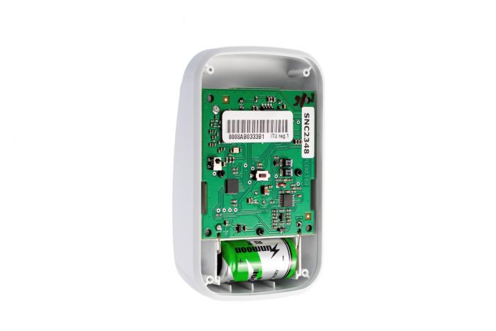 Датчик руху та розбиття скла U-Prox PIR Combi White, бездротовий, білий