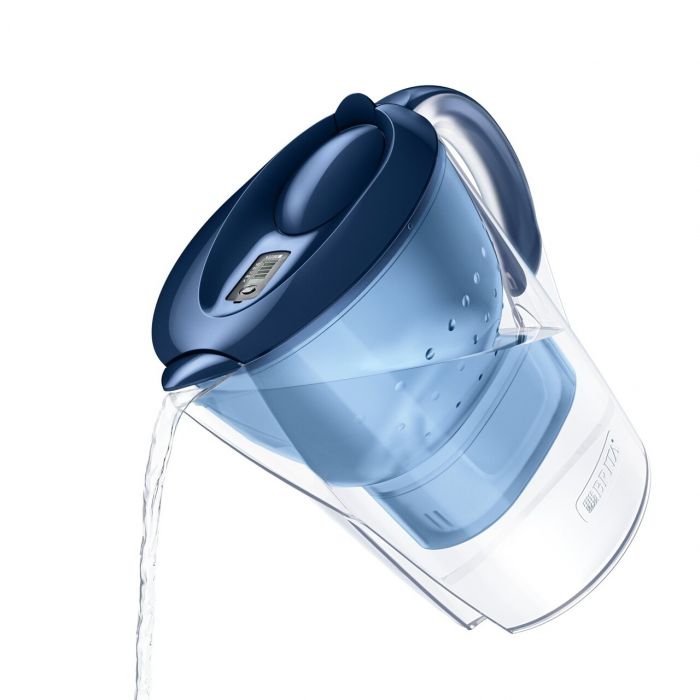 Фільтр-глечик Brita Marella Memo MXPro 2.4л (1.4л очищеної води) з фільтр-картриджем, синій