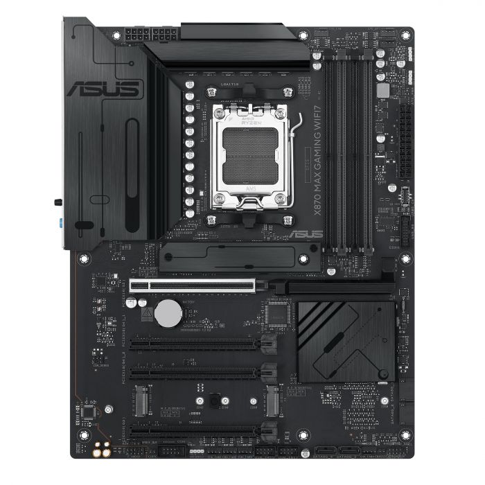 Материнcька плата ASUS X870 MAX GAMING WIFI7 sAM5 X870 4xDDR5 M.2 HDMI USB Type-C Wi-Fi BT ATX