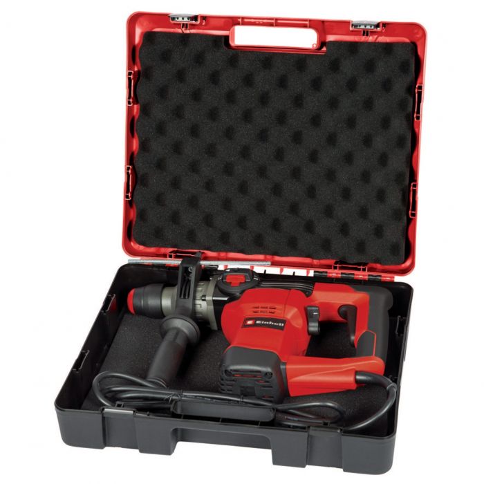 Перфоратор Einhell TC-RH 28 3F, 950 Вт, SDS+, бочковий, 3.5 Дж, 990 об/хв, кейс, 4.77 кг
