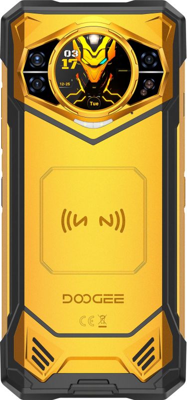 Смартфон Doogee S200X VIP 5G 6.72" 12/512ГБ, 2SIM, 10100мА•год, жовтий