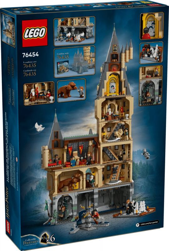 Конструктор LEGO Harry Potter Замок Гоґвортс: головна вежа