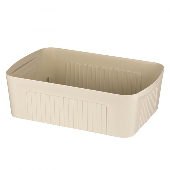 Ящик з кришкою для зберігання ARDESTO 45.5х31х14см, 13л, пластик PP, бежевий