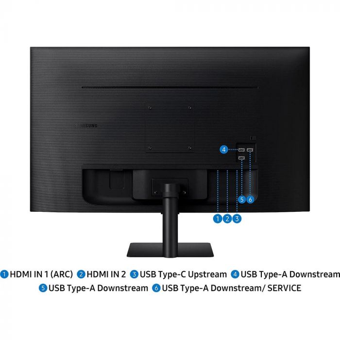 Монітор Samsung 32" S32FM702 2xHDMI, USB, Bluetooth, MM, VA, 3840x2160, 4ms