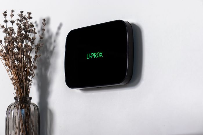 Інтелектуальна централь U-Prox MPX L Black, wi-fi, 2 LTE, фотоверіфікація, бездротова, чорний