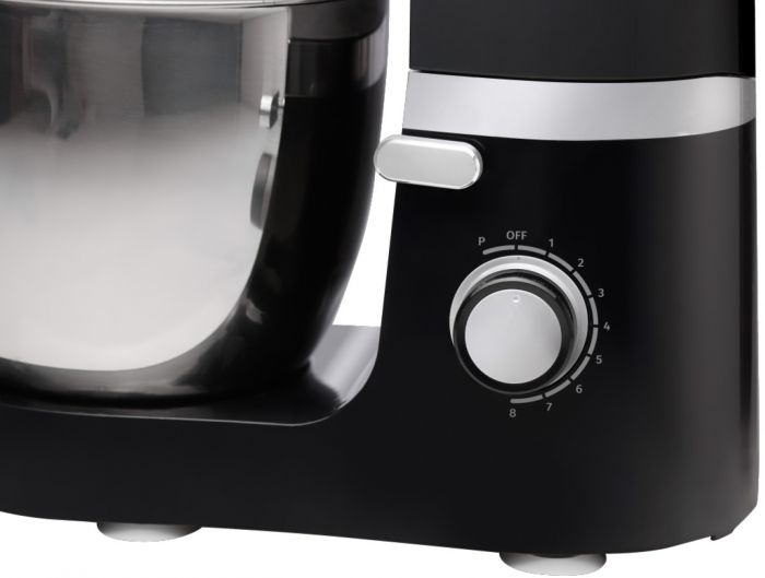 Кухонна машина Gorenje 1500Вт, чаша-метал, корпус-пластік-7л, насадок-3, чорний